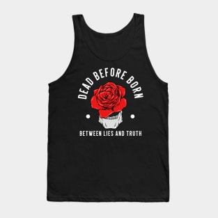 Rose skull Tank Top